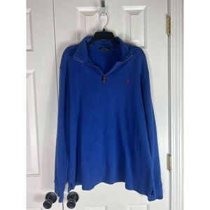 Ralph Lauren Mens Blue Pullover Size L